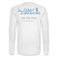Az Clean Wht Long Sleeve T-Shirt - white