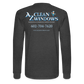 Az Clean Wht Long Sleeve T-Shirt - heather black