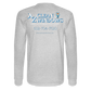 Az Clean Wht Long Sleeve T-Shirt - heather gray