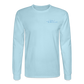 Az Clean Wht Long Sleeve T-Shirt - powder blue