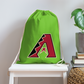D bacs Cotton Drawstring Bag - clover