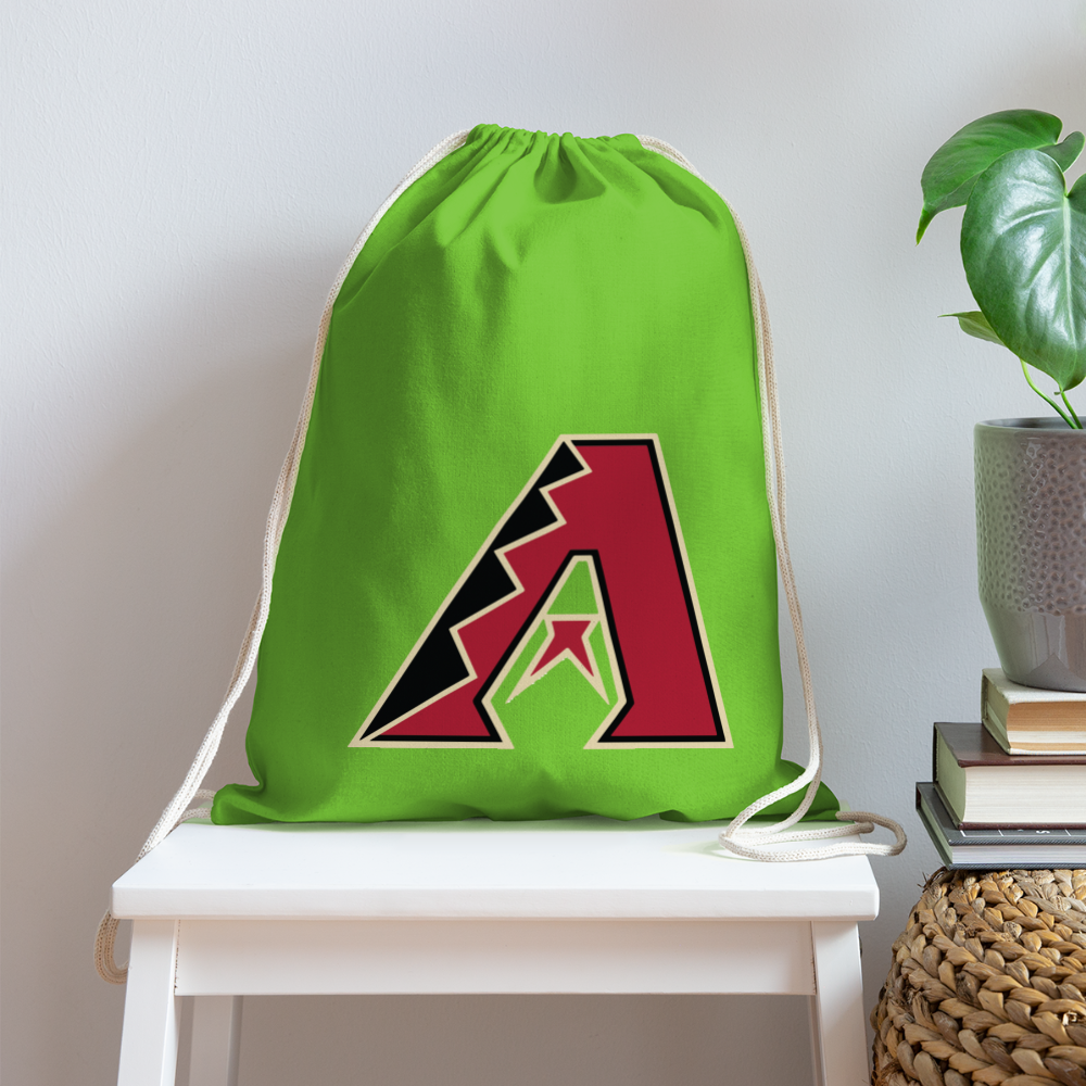D bacs Cotton Drawstring Bag - clover
