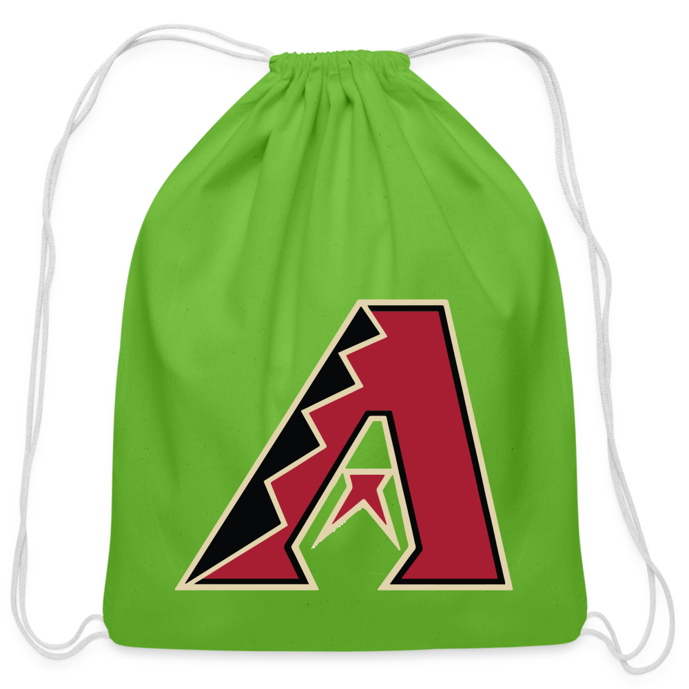 D bacs Cotton Drawstring Bag - clover