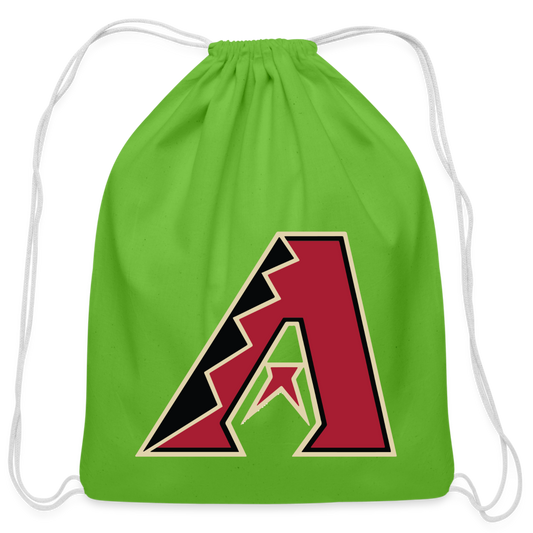 D bacs Cotton Drawstring Bag - clover