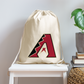 D bacs Cotton Drawstring Bag - natural