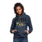 Peper Contrast Hoodie - indigo heather/asphalt