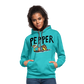 Peper Contrast Hoodie - scuba blue/asphalt