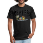 Peper Fish T-Shirt by Next Level - black