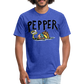 Peper Fish T-Shirt by Next Level - heather royal