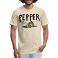 Peper Fish T-Shirt by Next Level - heather cream