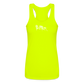 Peper Drip F - Fish B Women’s Racerback - neon yellow
