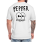 Peper Drip F-Ghost BT-Shirt by Next Level - white