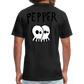 Peper Drip F-Ghost BT-Shirt by Next Level - black
