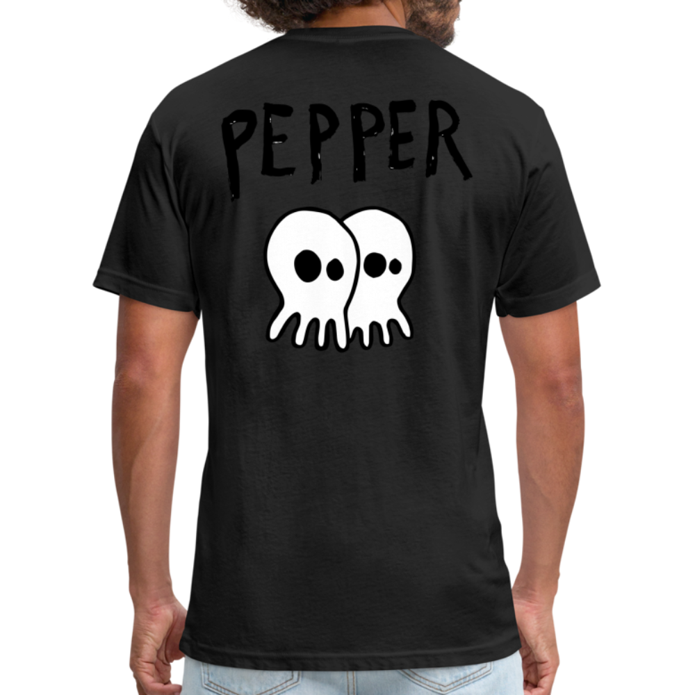 Peper Drip F-Ghost BT-Shirt by Next Level - black