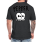 Peper Drip F-Ghost BT-Shirt by Next Level - heather black