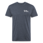 Peper Drip F-Ghost BT-Shirt by Next Level - heather navy