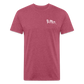 Peper Drip F-Ghost BT-Shirt by Next Level - heather burgundy