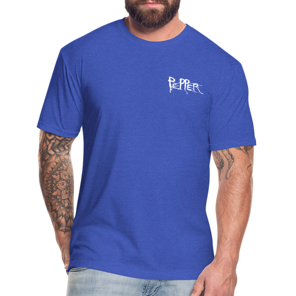 Peper Drip F-Ghost BT-Shirt by Next Level - heather royal