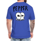 Peper Drip F-Ghost BT-Shirt by Next Level - heather royal