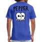 Peper Drip F-Ghost BT-Shirt by Next Level - heather royal