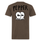 Peper Drip F-Ghost BT-Shirt by Next Level - heather espresso