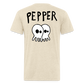 Peper Drip F-Ghost BT-Shirt by Next Level - heather cream