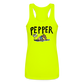 Peper Fish F Women’s Racerback - neon yellow