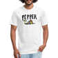 Peper Fish F by Next Level - white