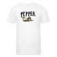 Peper Fish F by Next Level - white