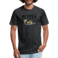 Peper Fish F by Next Level - heather black