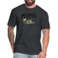 Peper Fish F by Next Level - heather black