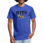 Peper Fish F by Next Level - heather royal