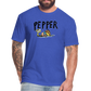 Peper Fish F by Next Level - heather royal