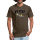 Peper Fish F by Next Level - heather espresso