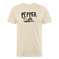 Peper Fish F by Next Level - heather cream