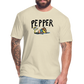 Peper Fish F by Next Level - heather cream