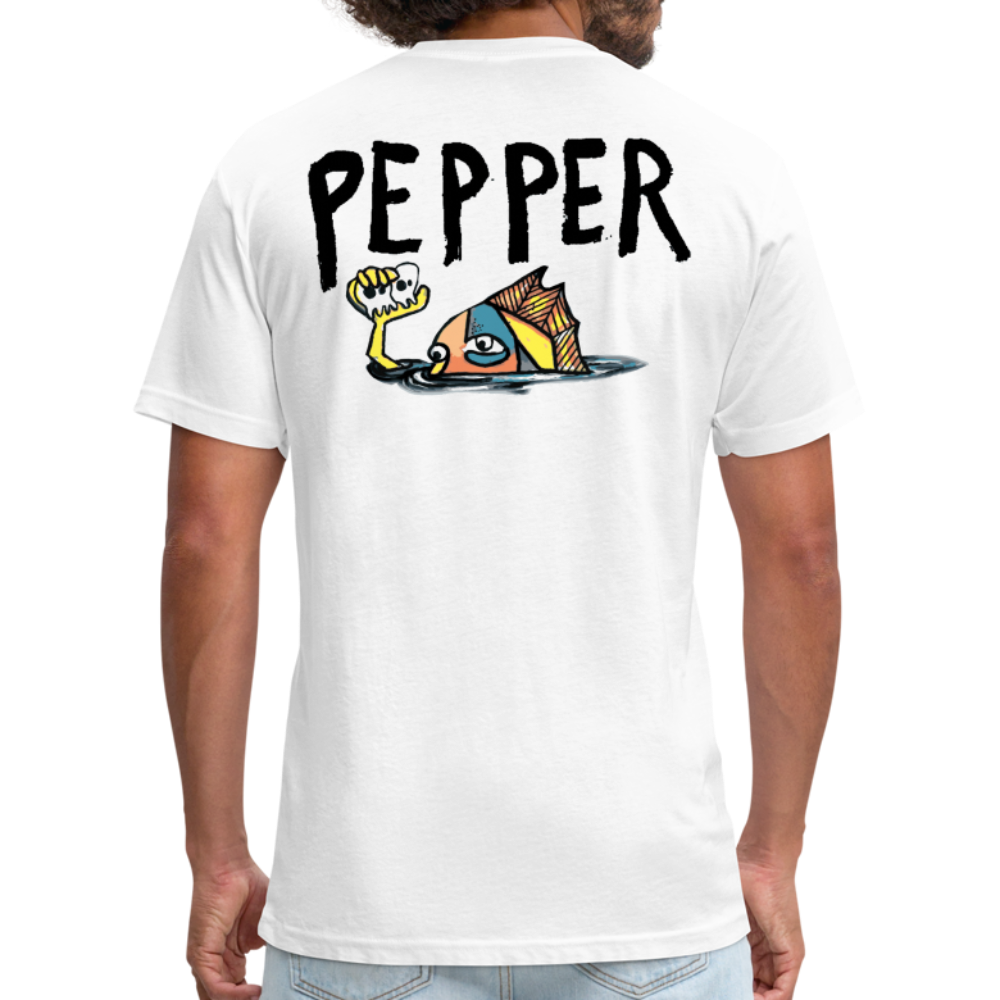 Peper Ghost F - Fish B by Next Level - white