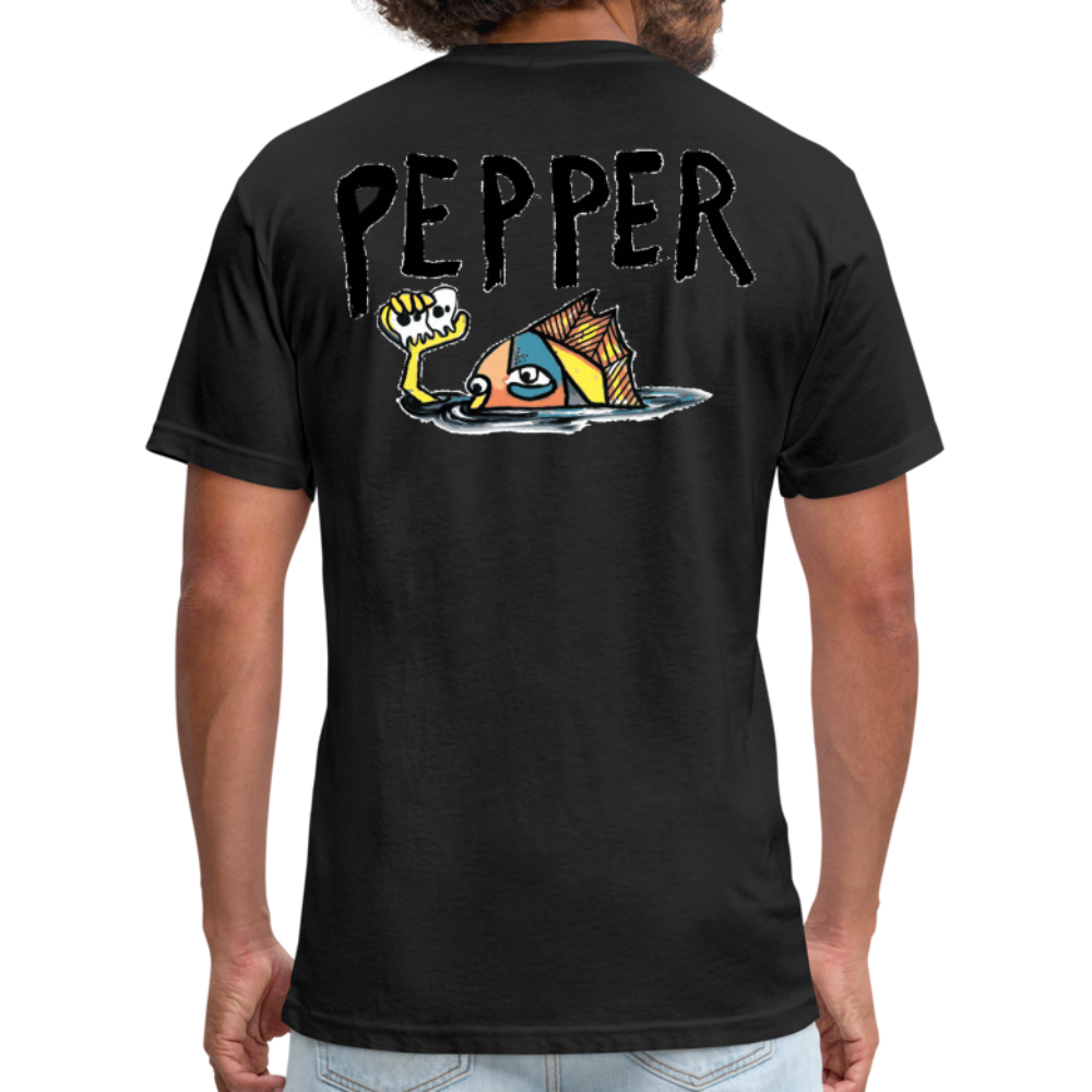 Peper Ghost F - Fish B by Next Level - black