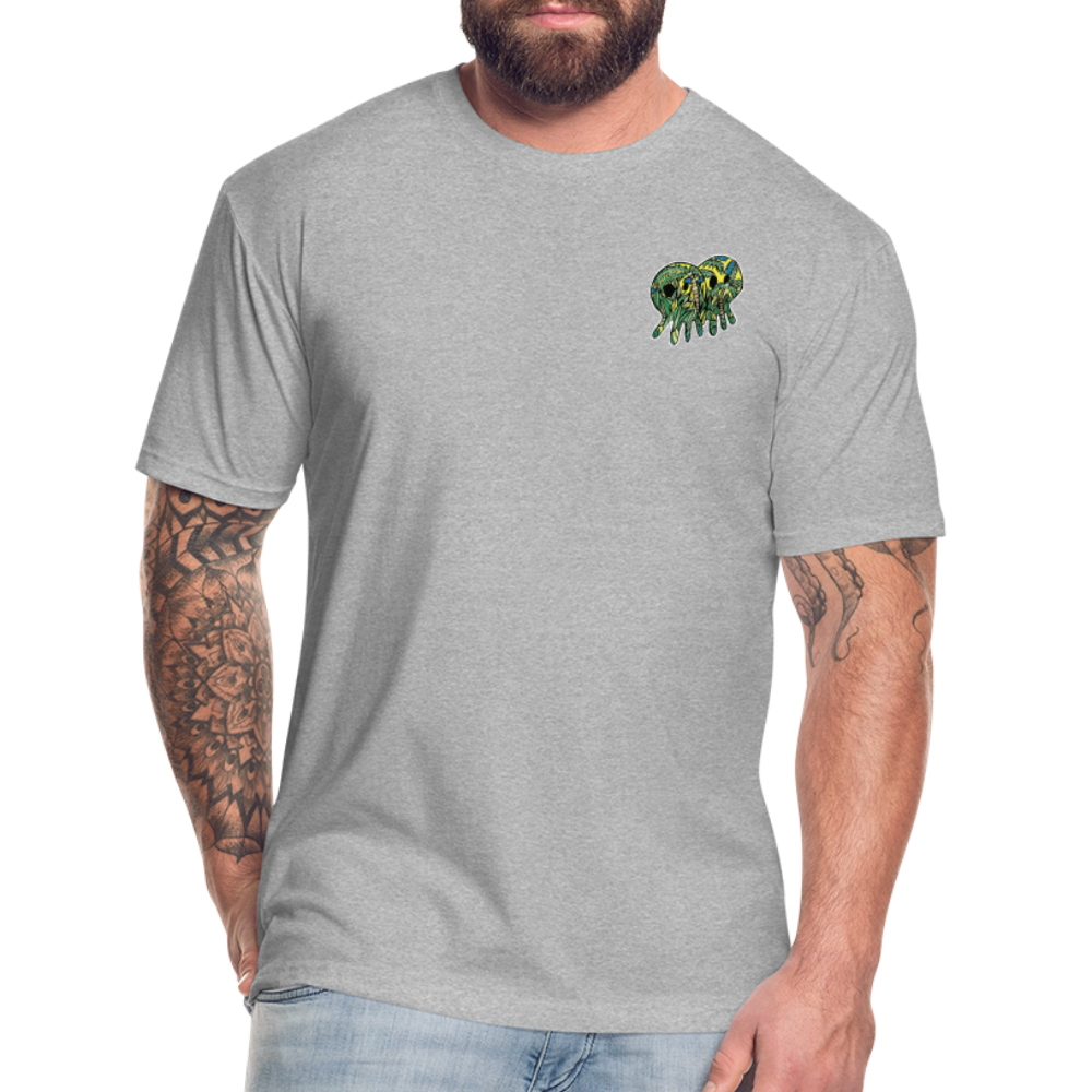 Peper Ghost F - Fish B by Next Level - heather gray