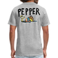 Peper Ghost F - Fish B by Next Level - heather gray