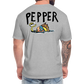 Peper Ghost F - Fish B by Next Level - heather gray