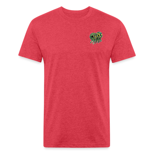 Peper Ghost F - Fish B by Next Level - heather red