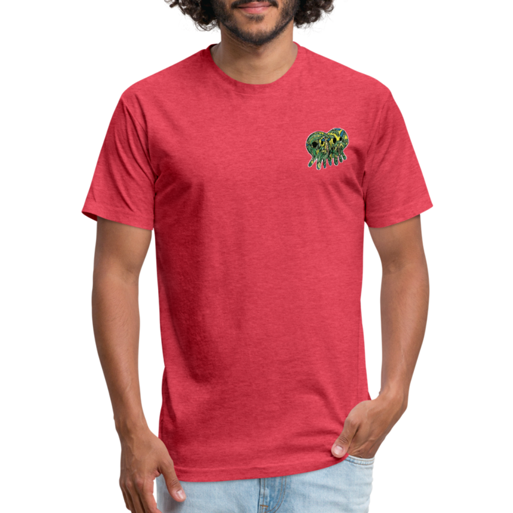 Peper Ghost F - Fish B by Next Level - heather red