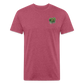 Peper Ghost F - Fish B by Next Level - heather burgundy