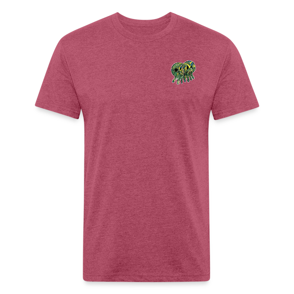 Peper Ghost F - Fish B by Next Level - heather burgundy