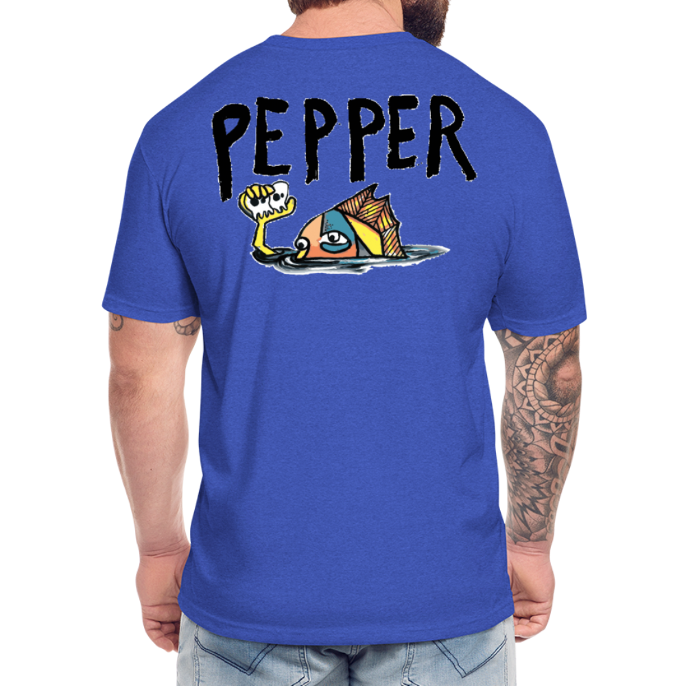 Peper Ghost F - Fish B by Next Level - heather royal