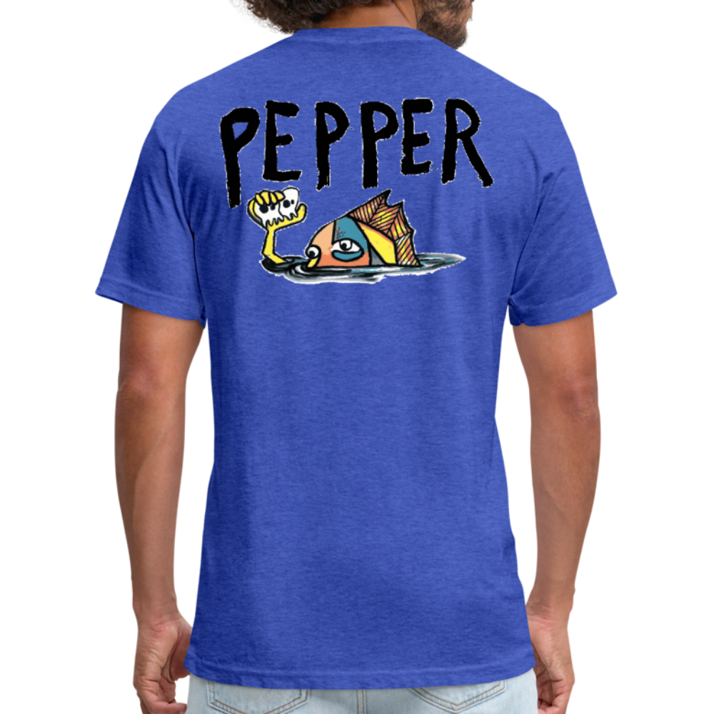 Peper Ghost F - Fish B by Next Level - heather royal