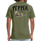 Peper Ghost F - Fish B by Next Level - heather military green