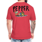 Peper Drip F - Fish B  by Next Level - heather red