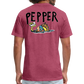 Peper Drip F - Fish B  by Next Level - heather burgundy